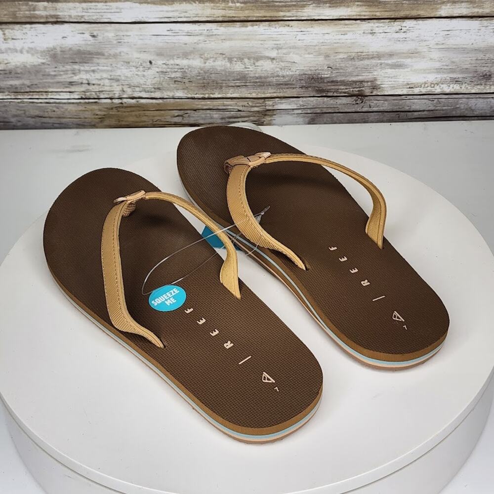 NEW - REEF Solana Women’s Beach Flip Flop Sandals Comfort Size 7 - Picture 3 of 4